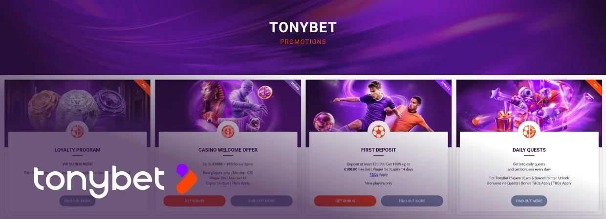 TonyBet casino TonyBet casino